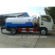 2015 Euro IV Dongfeng 3m3 aspiración de la bomba de vacío de aguas residuales